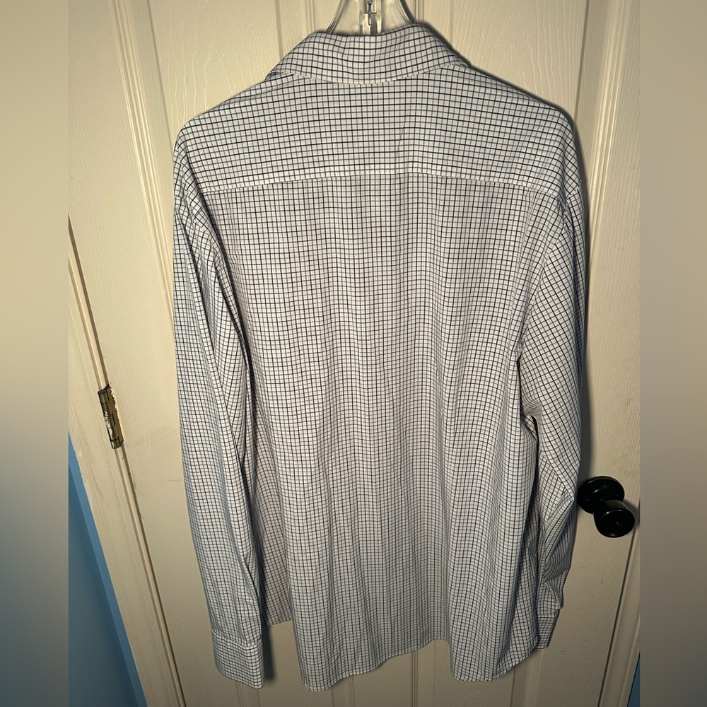 Mizzen & Main Blue Checkered Men's Shirt - Picture 2 of 3